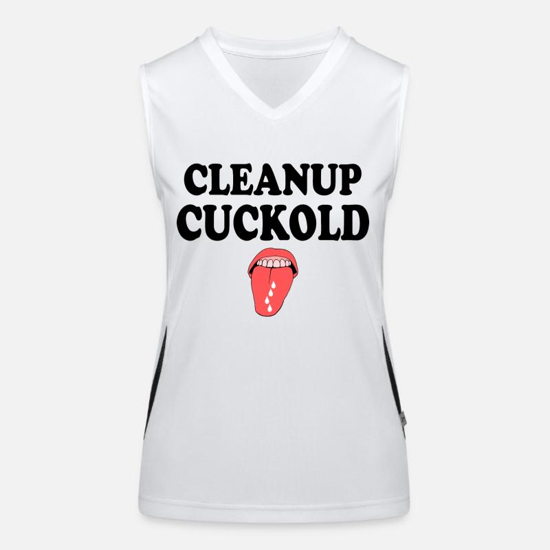 cuckold Women's Functional Contrast Tank Top