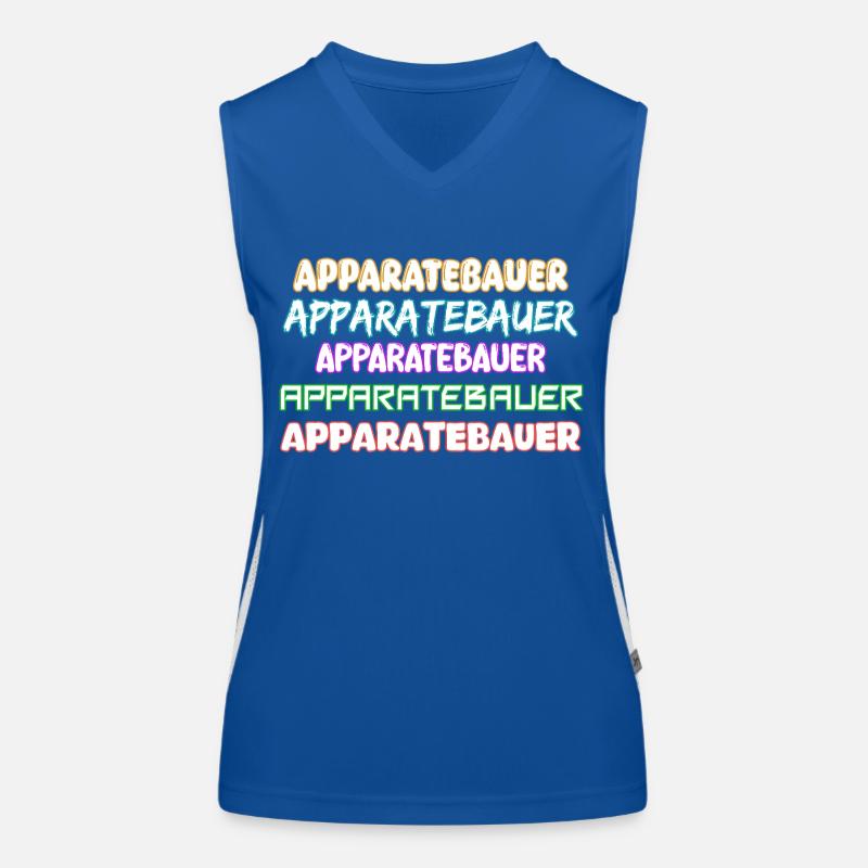 Gift for apparatus builder Women's Functional Contrast Tank Top