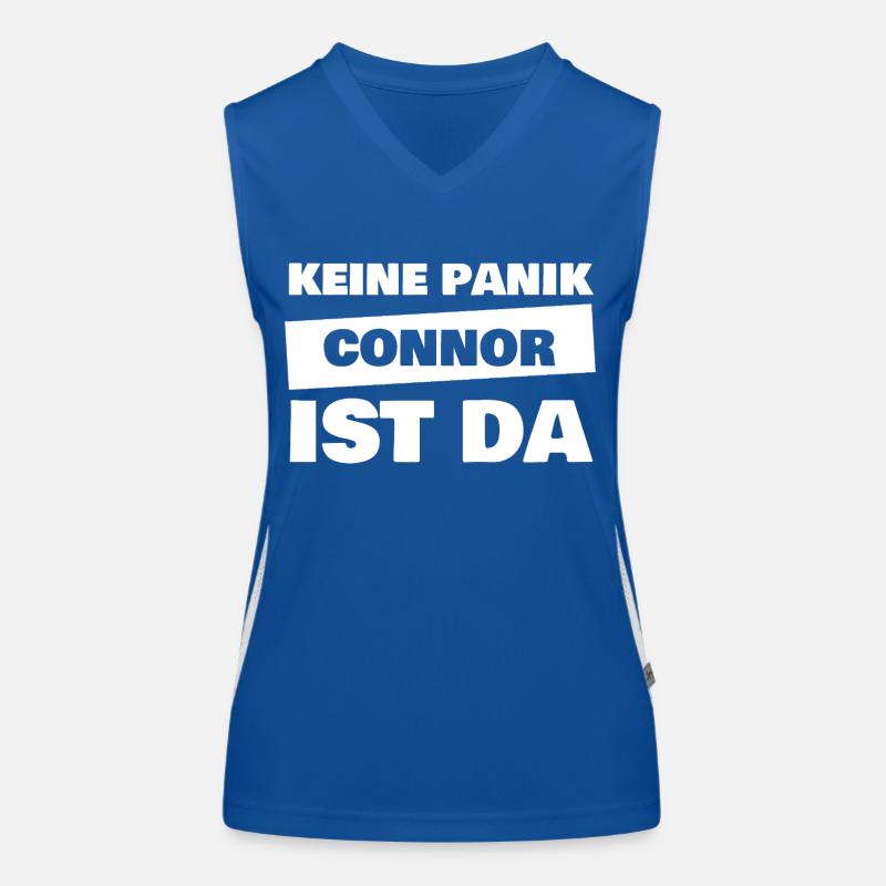 Vorname Connor Funktionelles Kontrast-Tank Top für Frauen