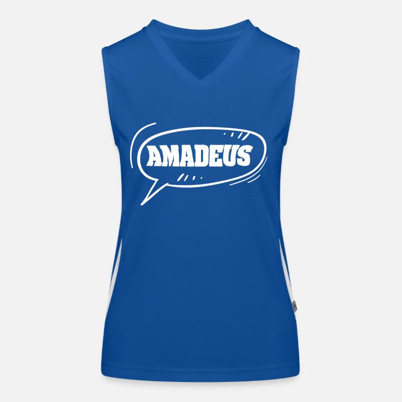 First name Amadeus Women's Functional Contrast Tank Top
