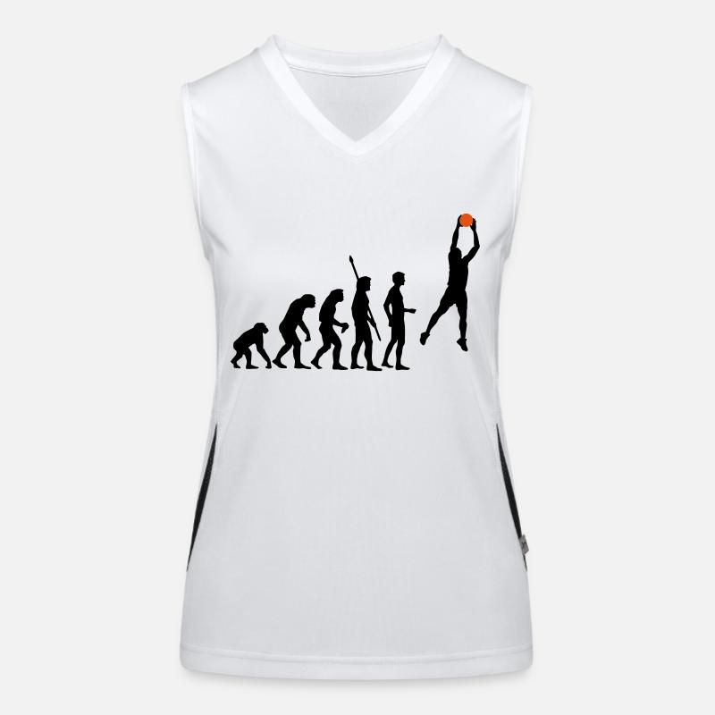 evolution_basketball_072011_a_2c Funktionelles Kontrast-Tank Top für Frauen