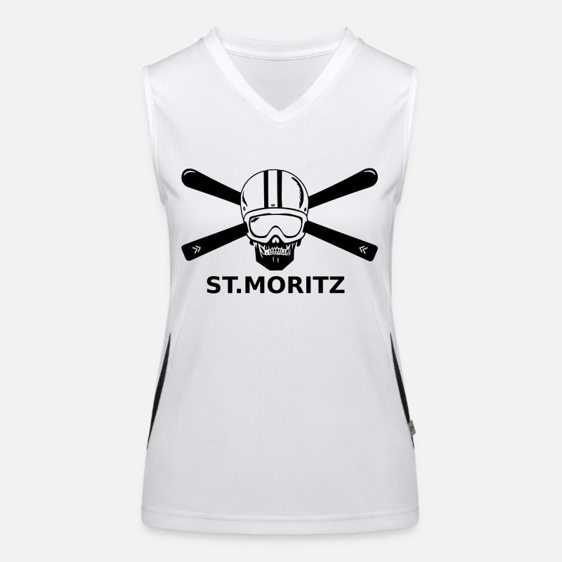 St. Moritz Funktionelles Kontrast-Tank Top für Frauen