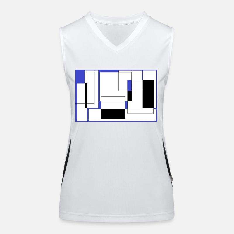 Queen Débardeur respirant contrasté Femme