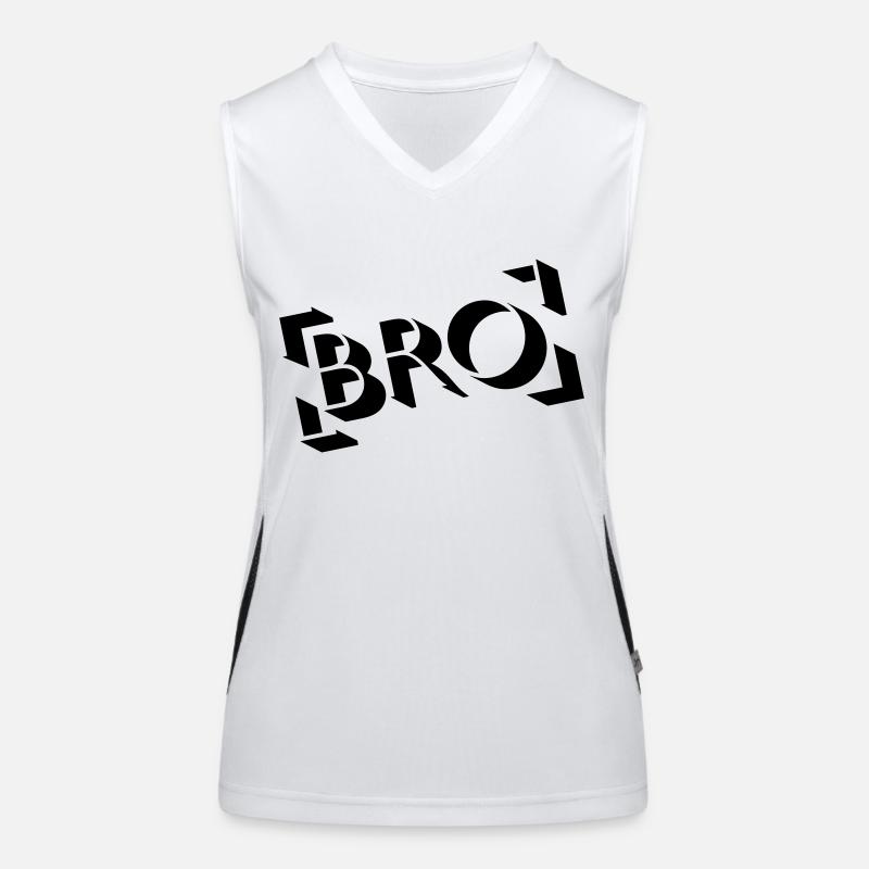 BRO Stamp Women's Functional Contrast Tank Top
