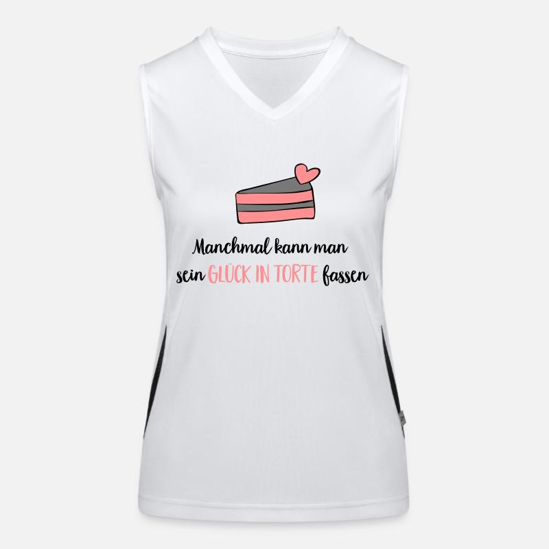 TORTE Funktionelles Kontrast-Tank Top für Frauen