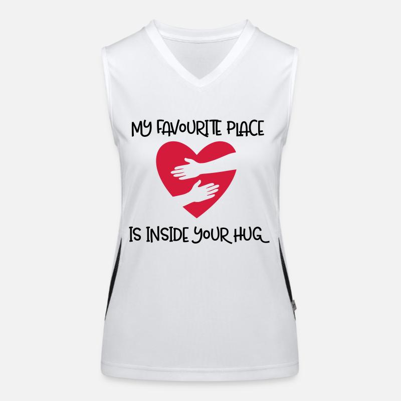 hug Women's Functional Contrast Tank Top