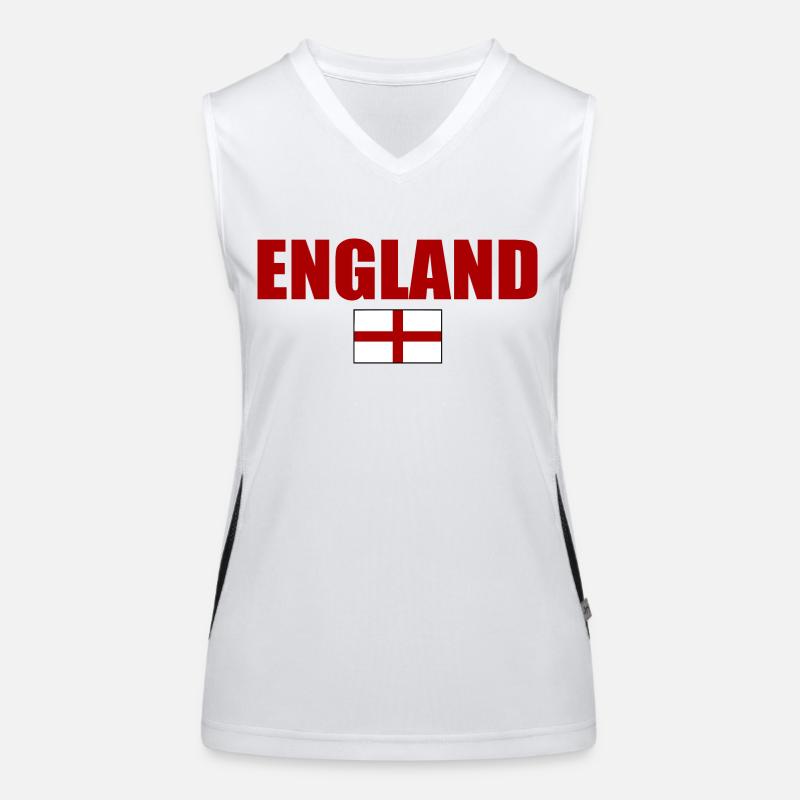 England Women's Functional Contrast Tank Top