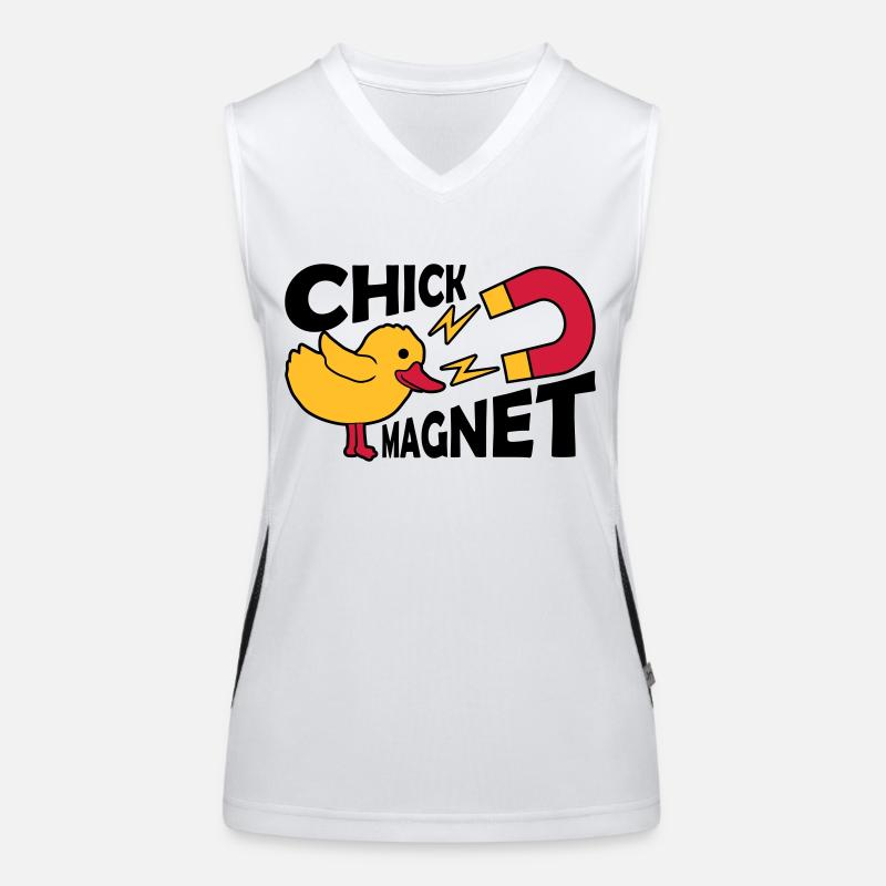 Casanova Chick Magnet Frauenheld Funktionelles Kontrast-Tank Top für Frauen