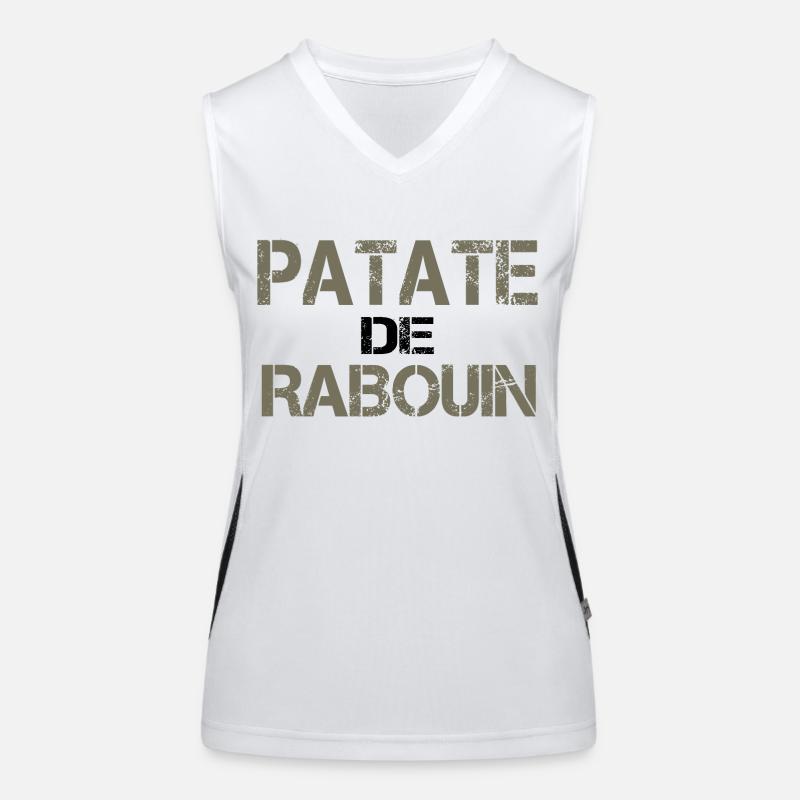 Patate de rabouin Débardeur respirant contrasté Femme
