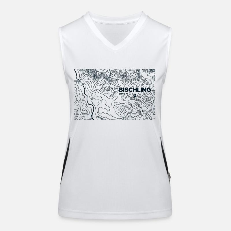 Topo Bischling Paragliding Women's Functional Contrast Tank Top