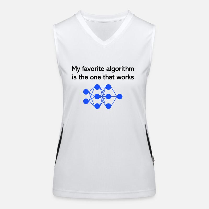 Favorite algorithm Funktionelles Kontrast-Tank Top für Frauen