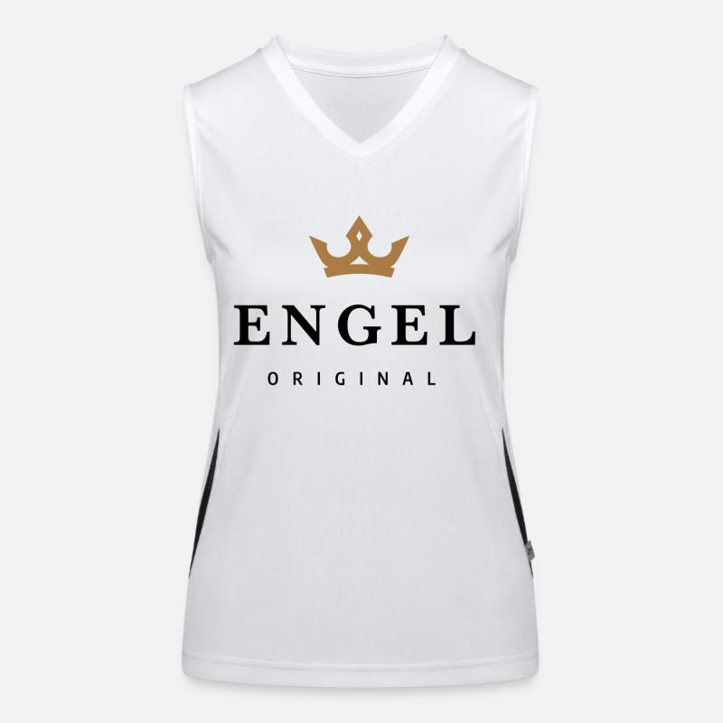 Engel Funktionelles Kontrast-Tank Top für Frauen