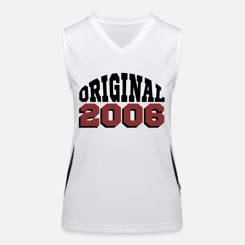 Original 2006 Débardeur respirant contrasté Femme