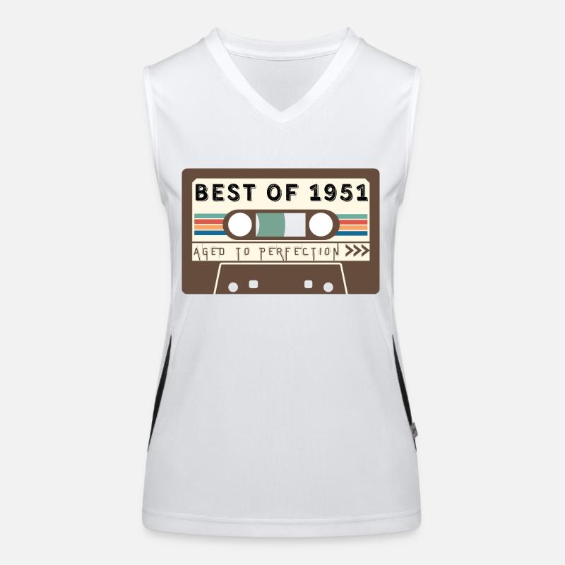 Das Beste von 1951 Funktionelles Kontrast-Tank Top für Frauen