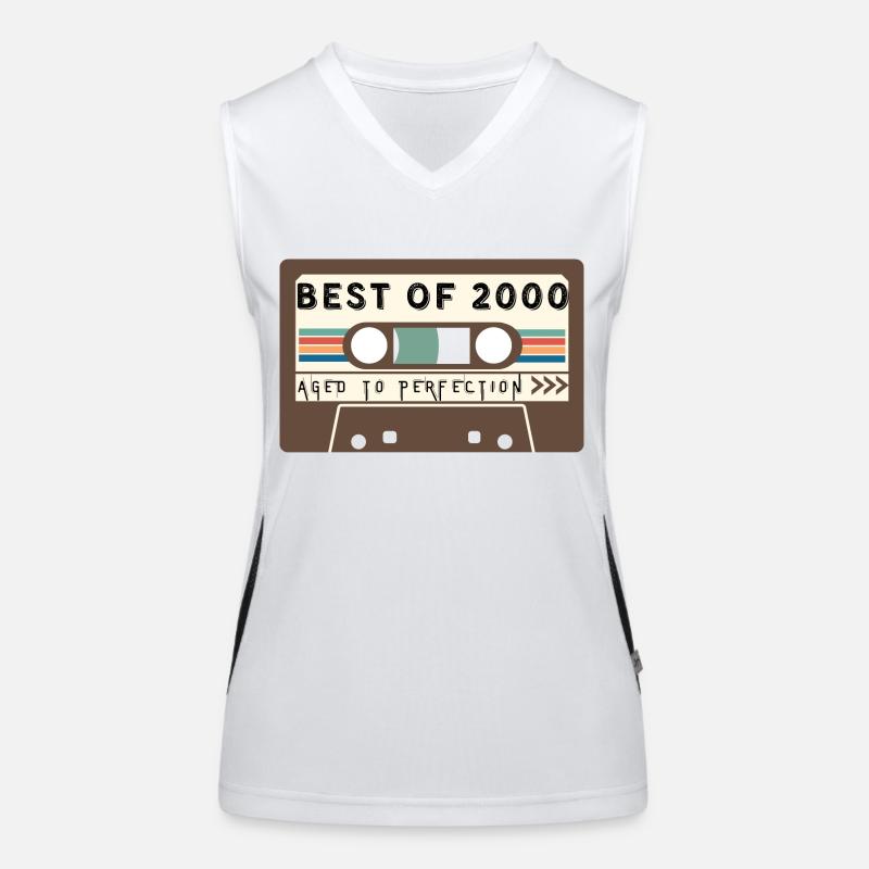 Das Beste aus 2000 Funktionelles Kontrast-Tank Top für Frauen