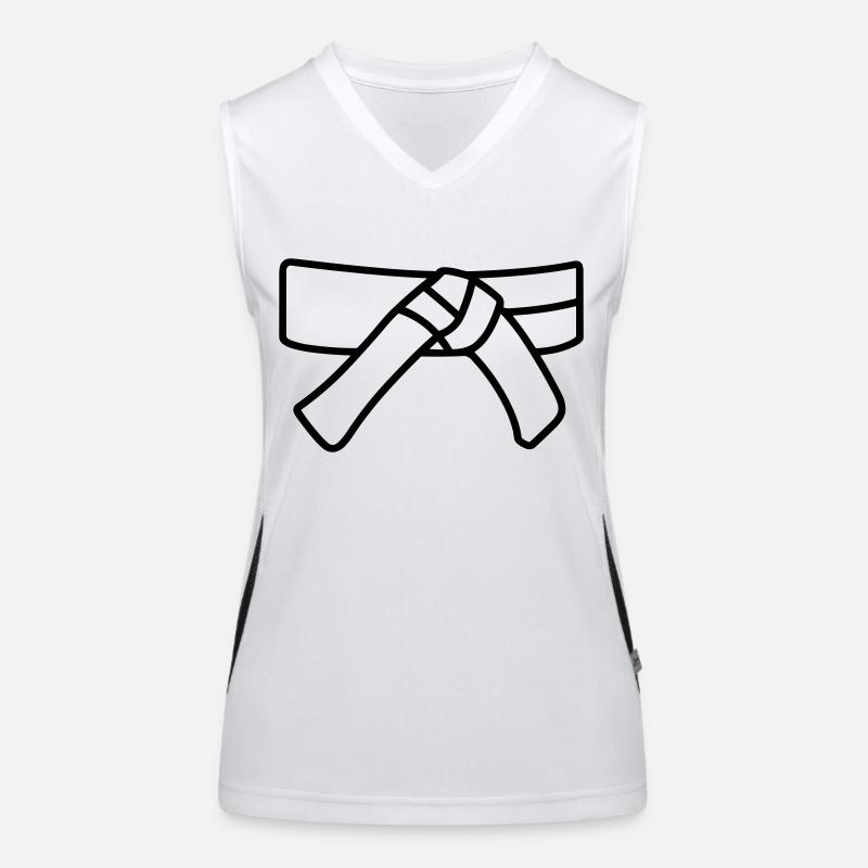 belt Women's Functional Contrast Tank Top