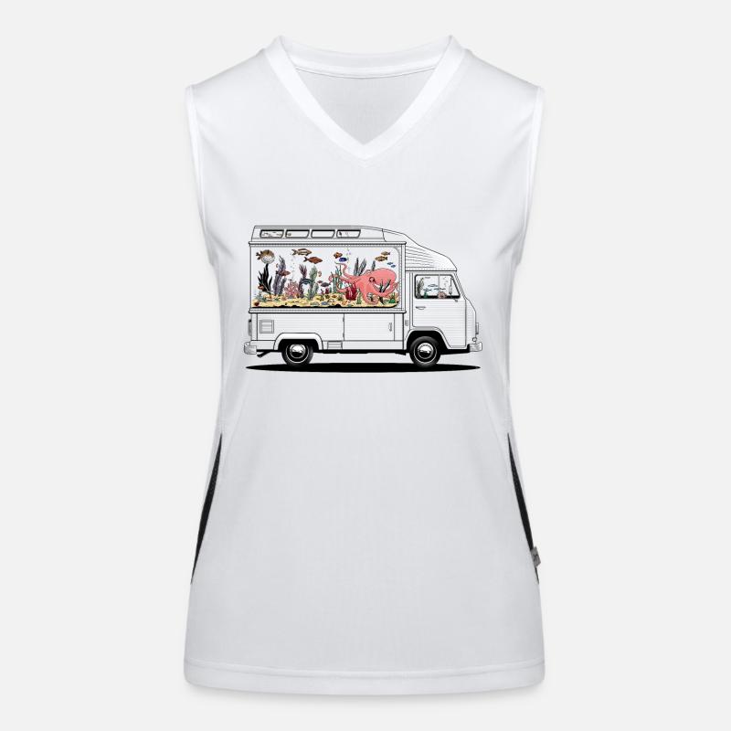 Camperarium Women's Functional Contrast Tank Top