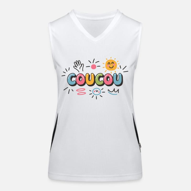 Happy Design - Cuckoo Women's Functional Contrast Tank Top