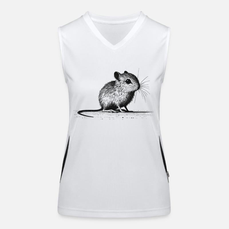 Mouse Women's Functional Contrast Tank Top