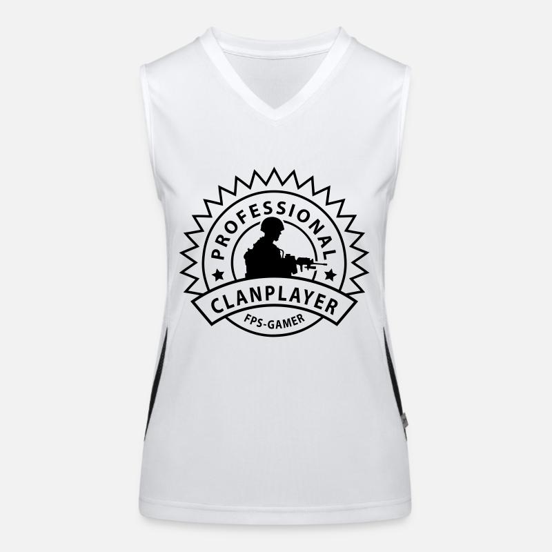 klan Funktionelles Kontrast-Tank Top für Frauen