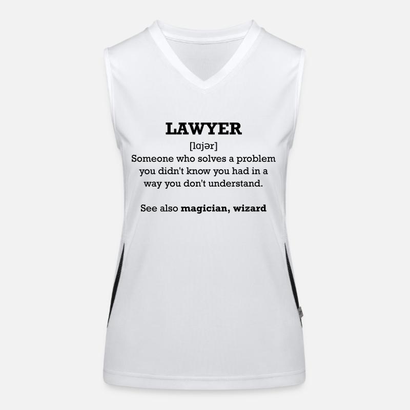 Avocat - Assistant Débardeur respirant contrasté Femme