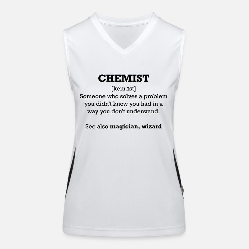 Chemist - wizard Women's Functional Contrast Tank Top