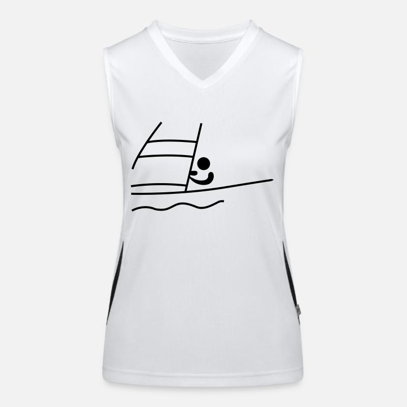 sailing Funktionelles Kontrast-Tank Top für Frauen