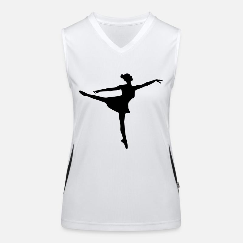 Dance Female de Funktionelles Kontrast-Tank Top für Frauen