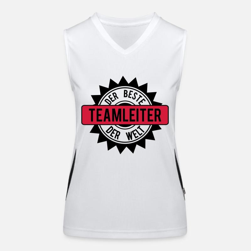 le meilleur 2c chef d'équipe Débardeur respirant contrasté Femme