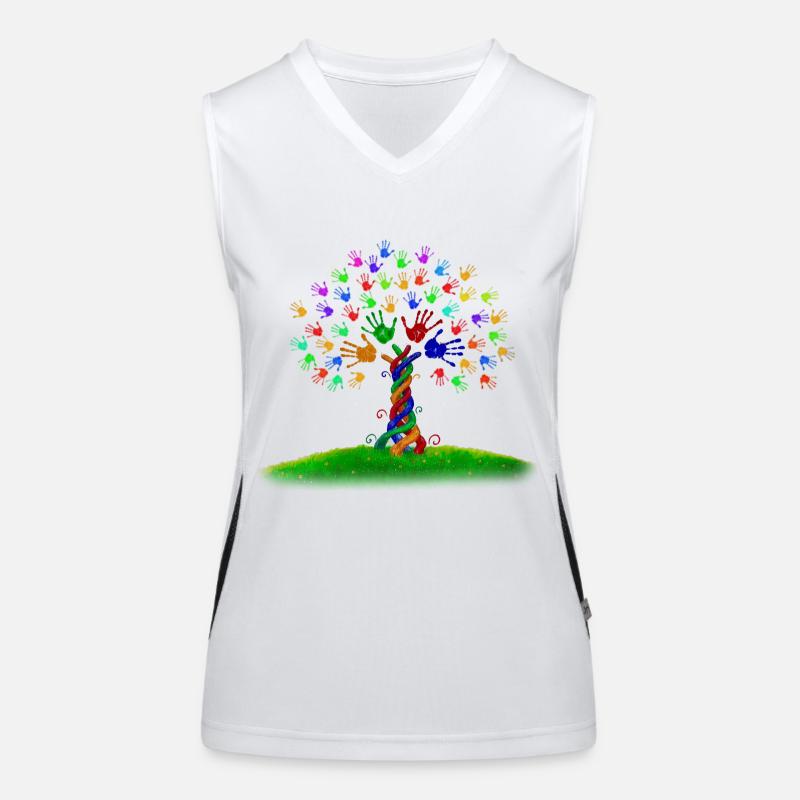 the lively variety Women's Functional Contrast Tank Top