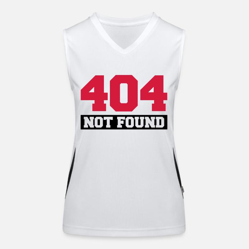 404_not_found_t2 Women's Functional Contrast Tank Top
