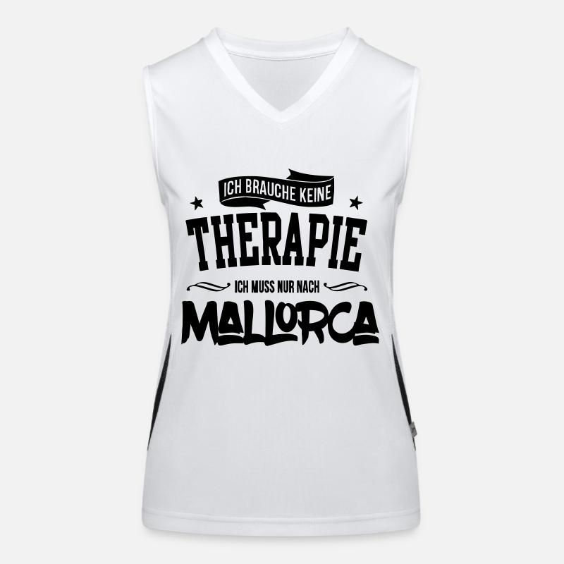 Mallorca Funktionelles Kontrast-Tank Top für Frauen