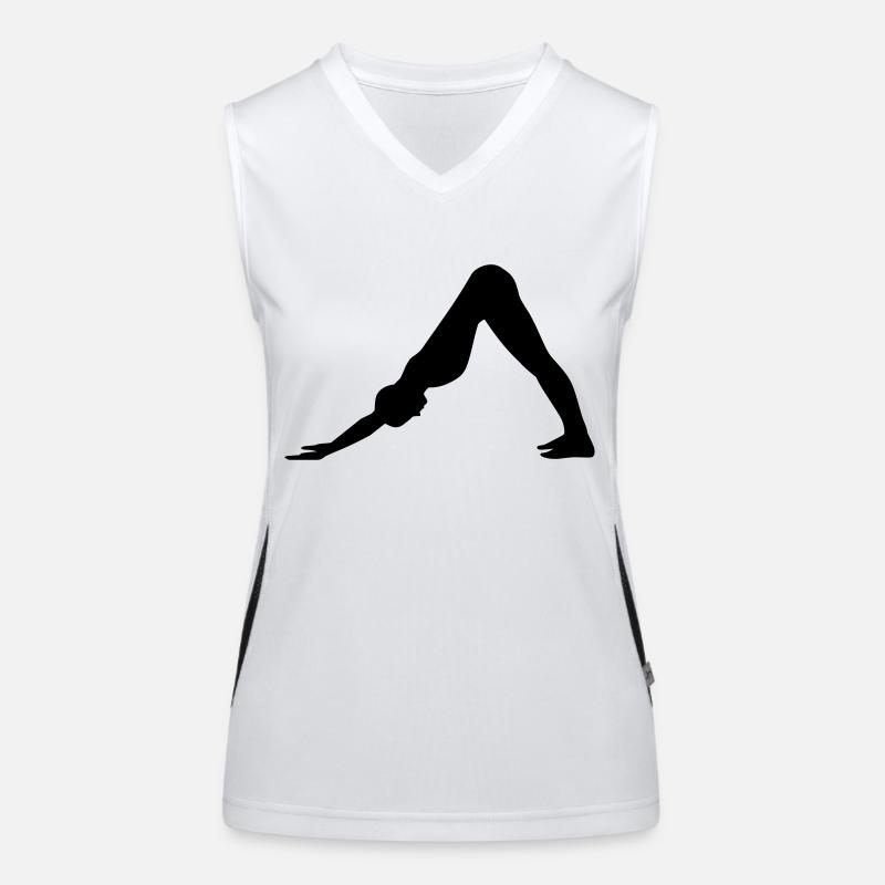 Pilates Débardeur respirant contrasté Femme