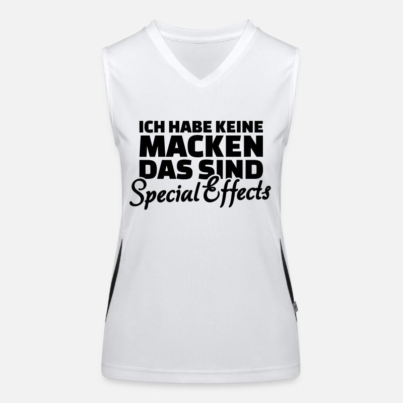 Macken Funktionelles Kontrast-Tank Top für Frauen