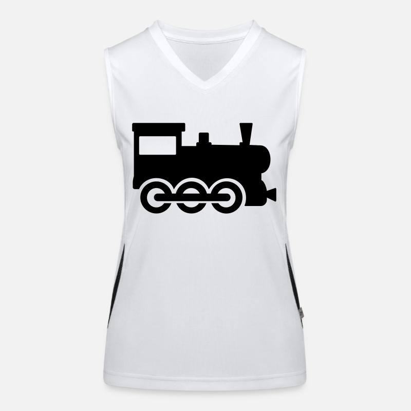Train Débardeur respirant contrasté Femme