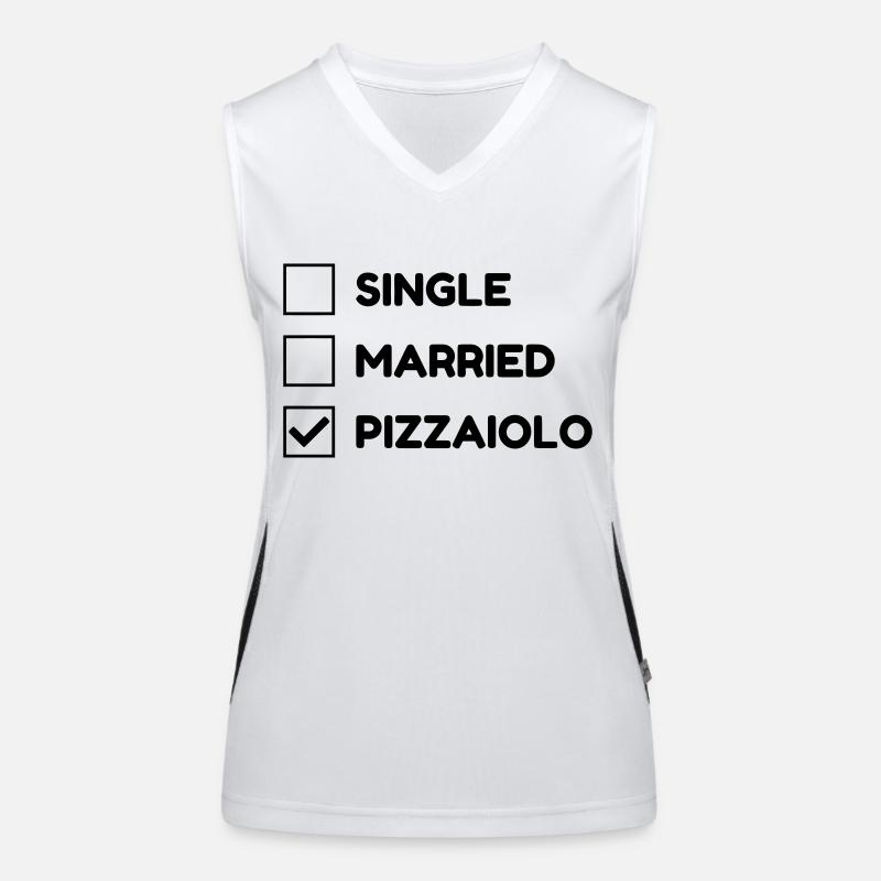 Pizza / Pizzaiolo / Pizza Chef / Pizzachef Women's Functional Contrast Tank Top