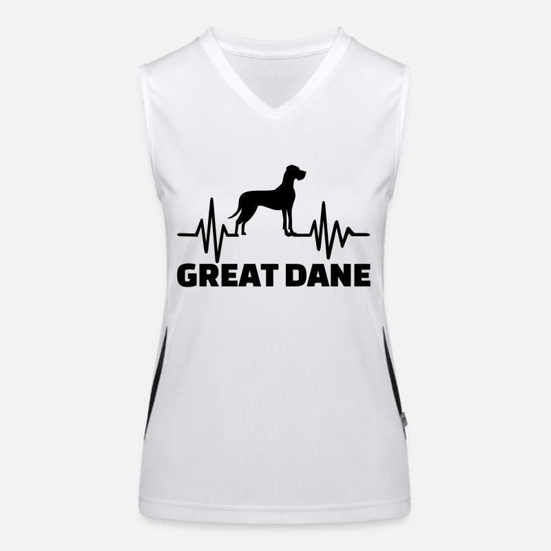 Dogue Débardeur respirant contrasté Femme