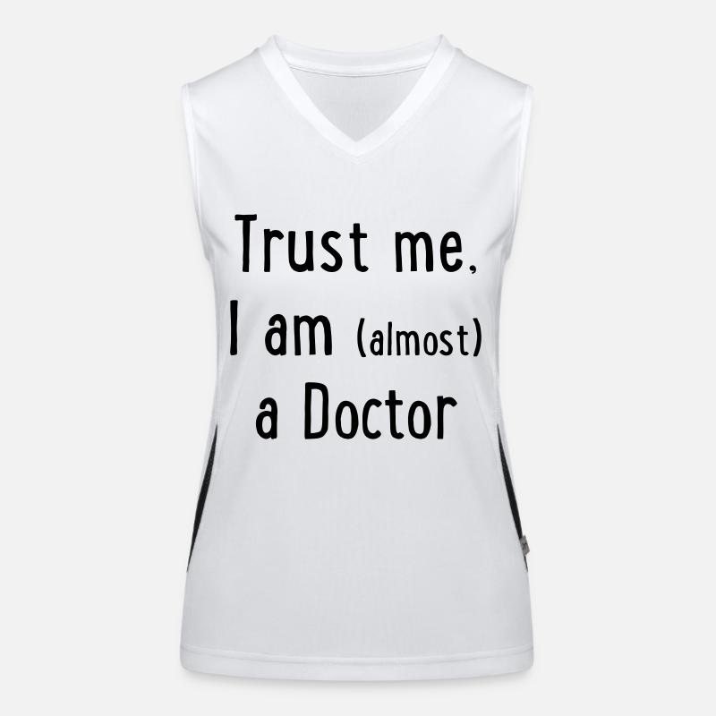 Médecin Débardeur respirant contrasté Femme