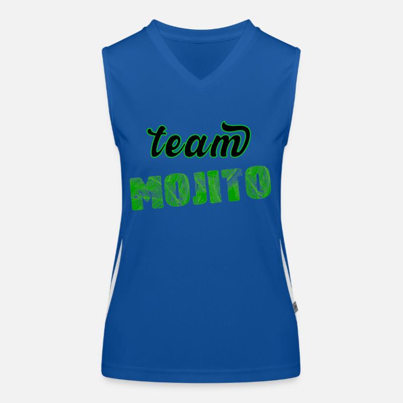 Team MOJITO Funktionelles Kontrast-Tank Top für Frauen