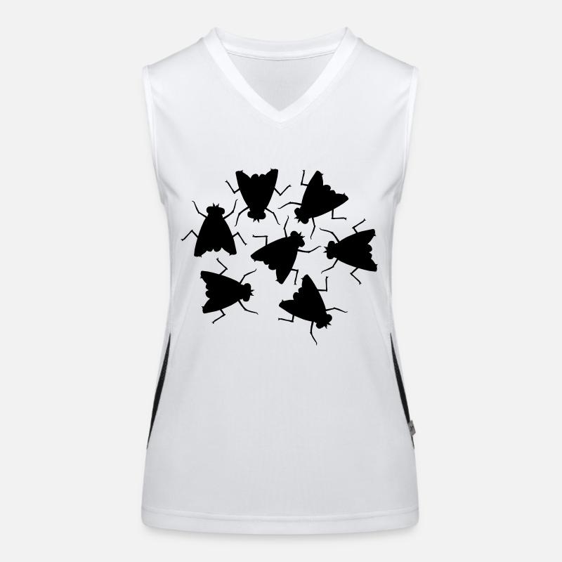 Silhouette de l’équipe House Flying Group Débardeur respirant contrasté Femme