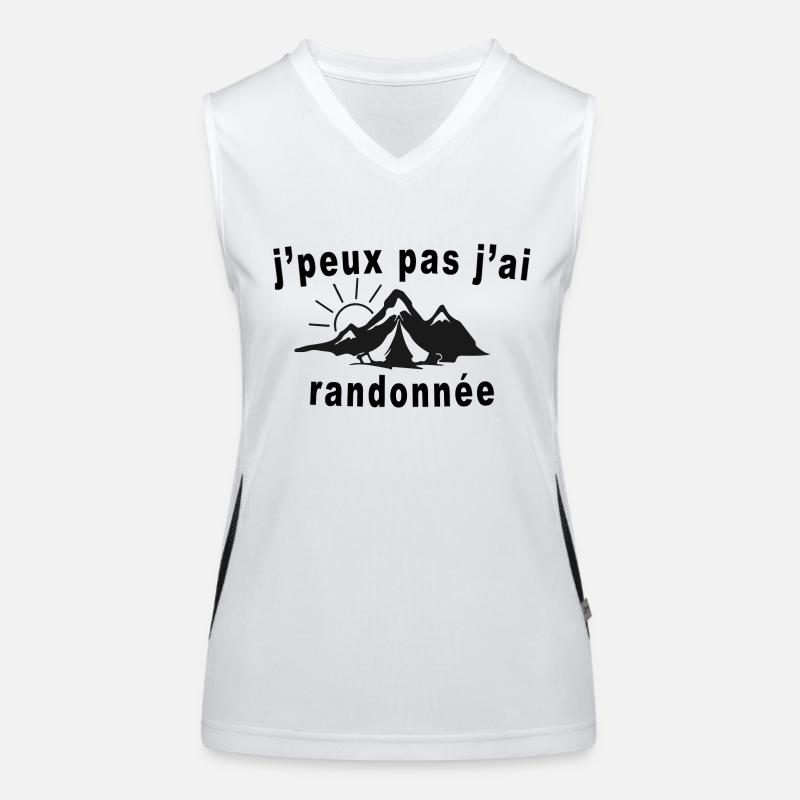 randonnée Débardeur respirant contrasté Femme
