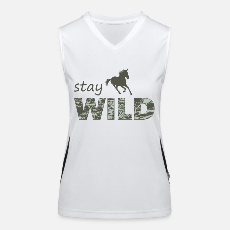 Stay wild Women's Functional Contrast Tank Top