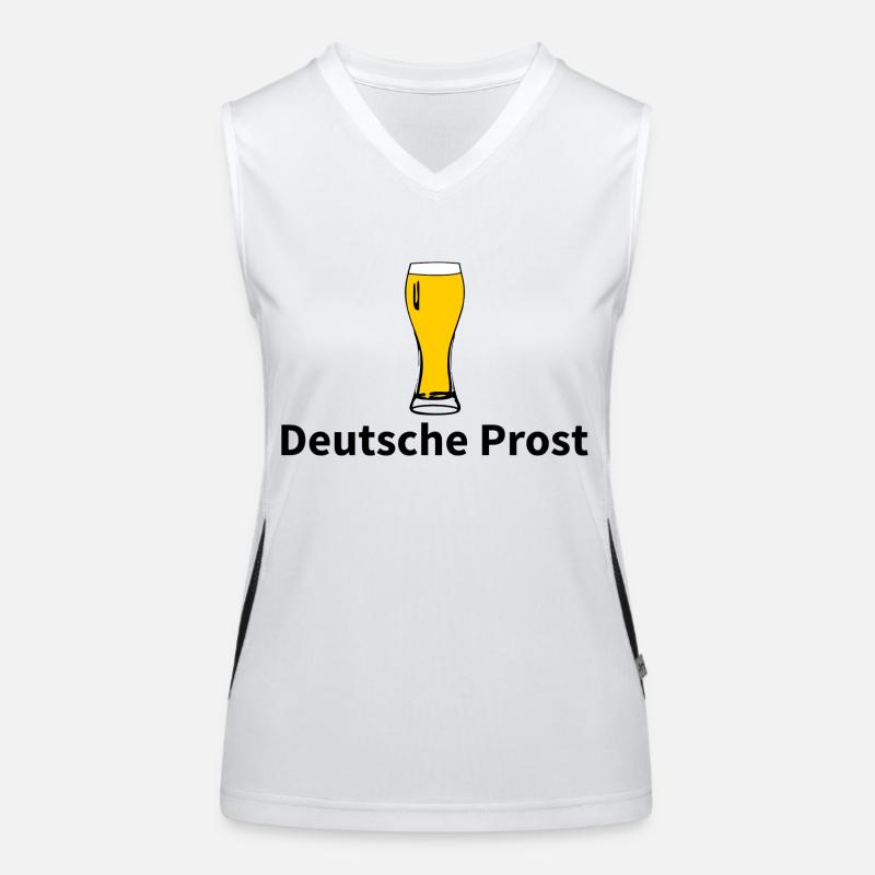 Standard Bier nur hier Funktionelles Kontrast-Tank Top für Frauen