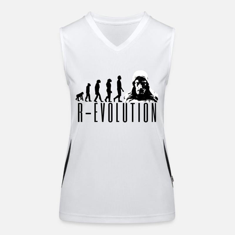 R-evolution Jesus Women's Functional Contrast Tank Top