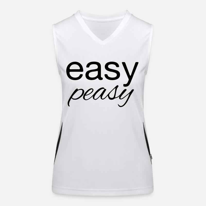 Peasy facile Débardeur respirant contrasté Femme