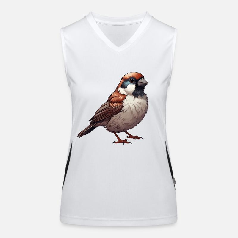 little sparrow Women's Functional Contrast Tank Top