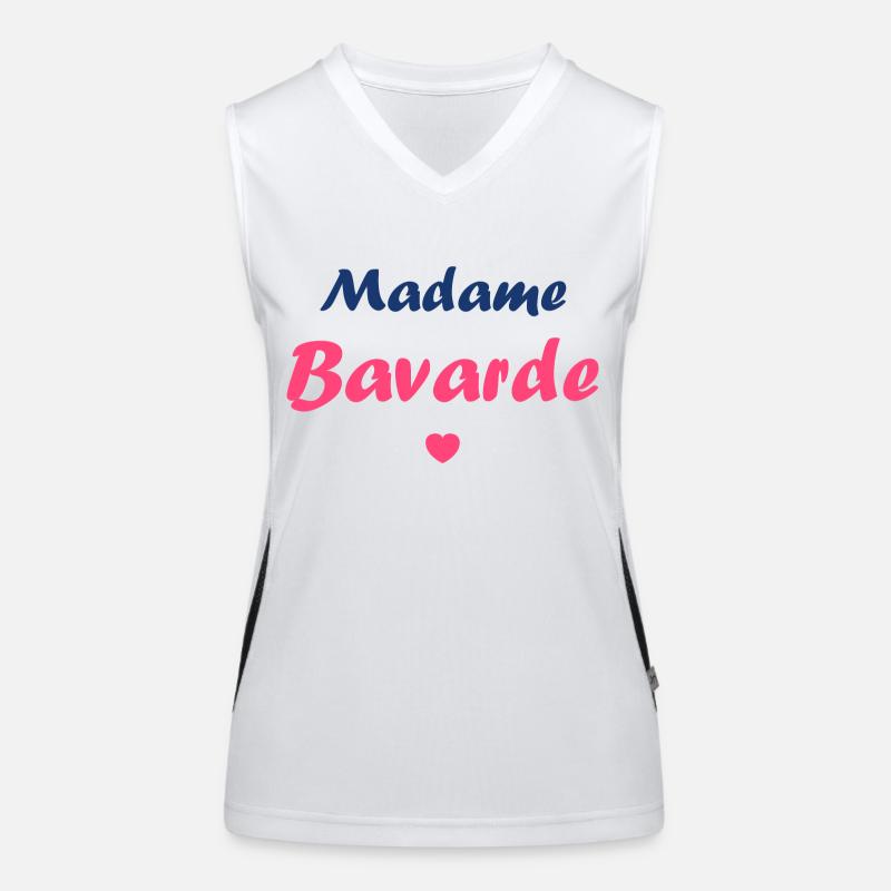 Madame bavarde Débardeur respirant contrasté Femme