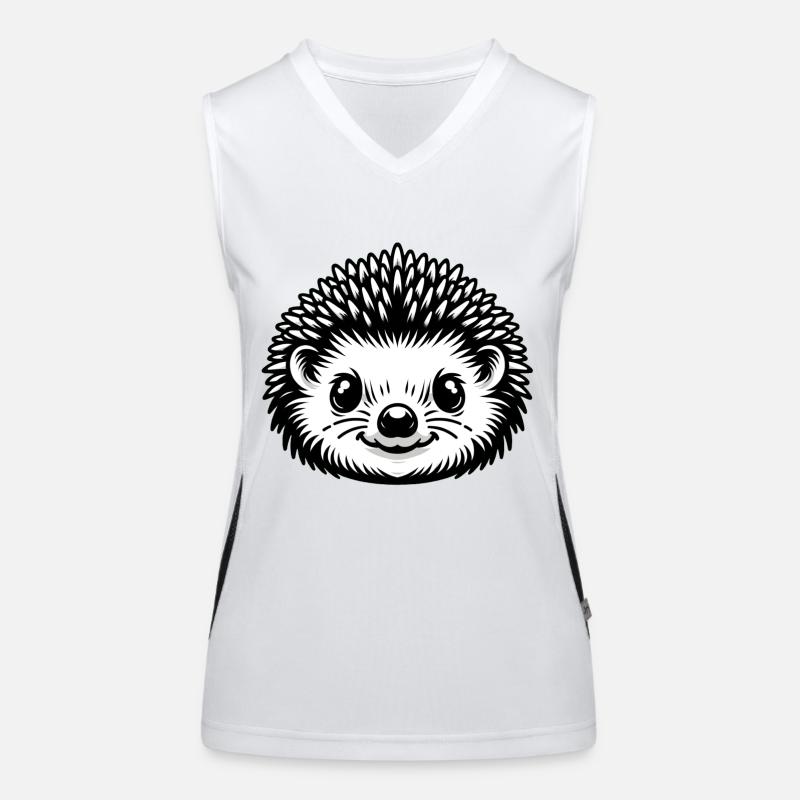 Hérisson Débardeur respirant contrasté Femme