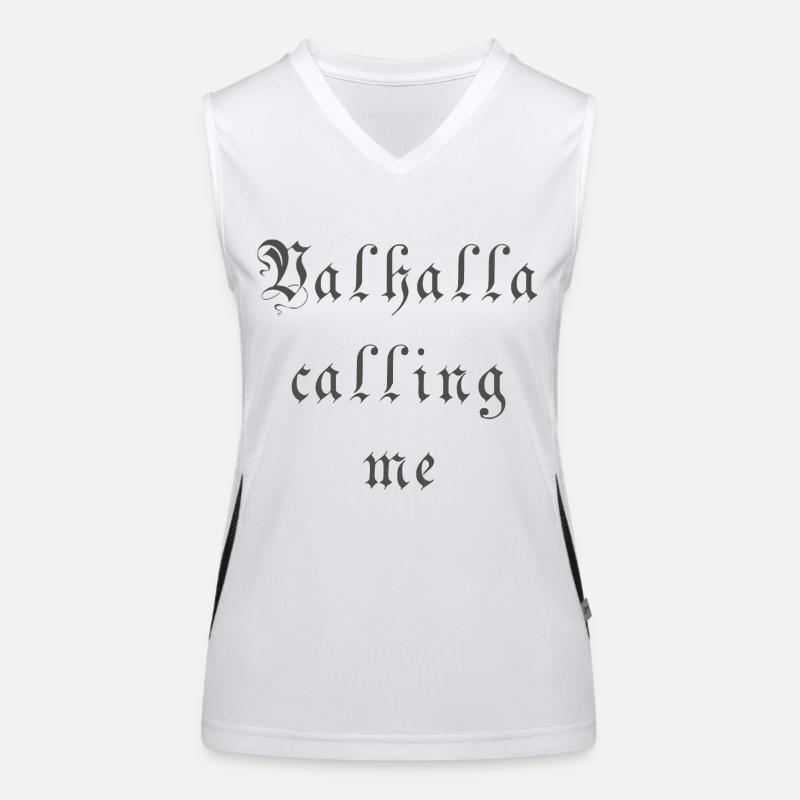 Valhalla calling me Women's Functional Contrast Tank Top