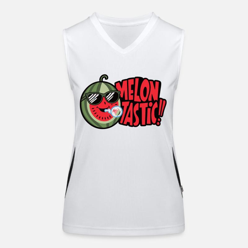 MELON TASTIC Women's Functional Contrast Tank Top